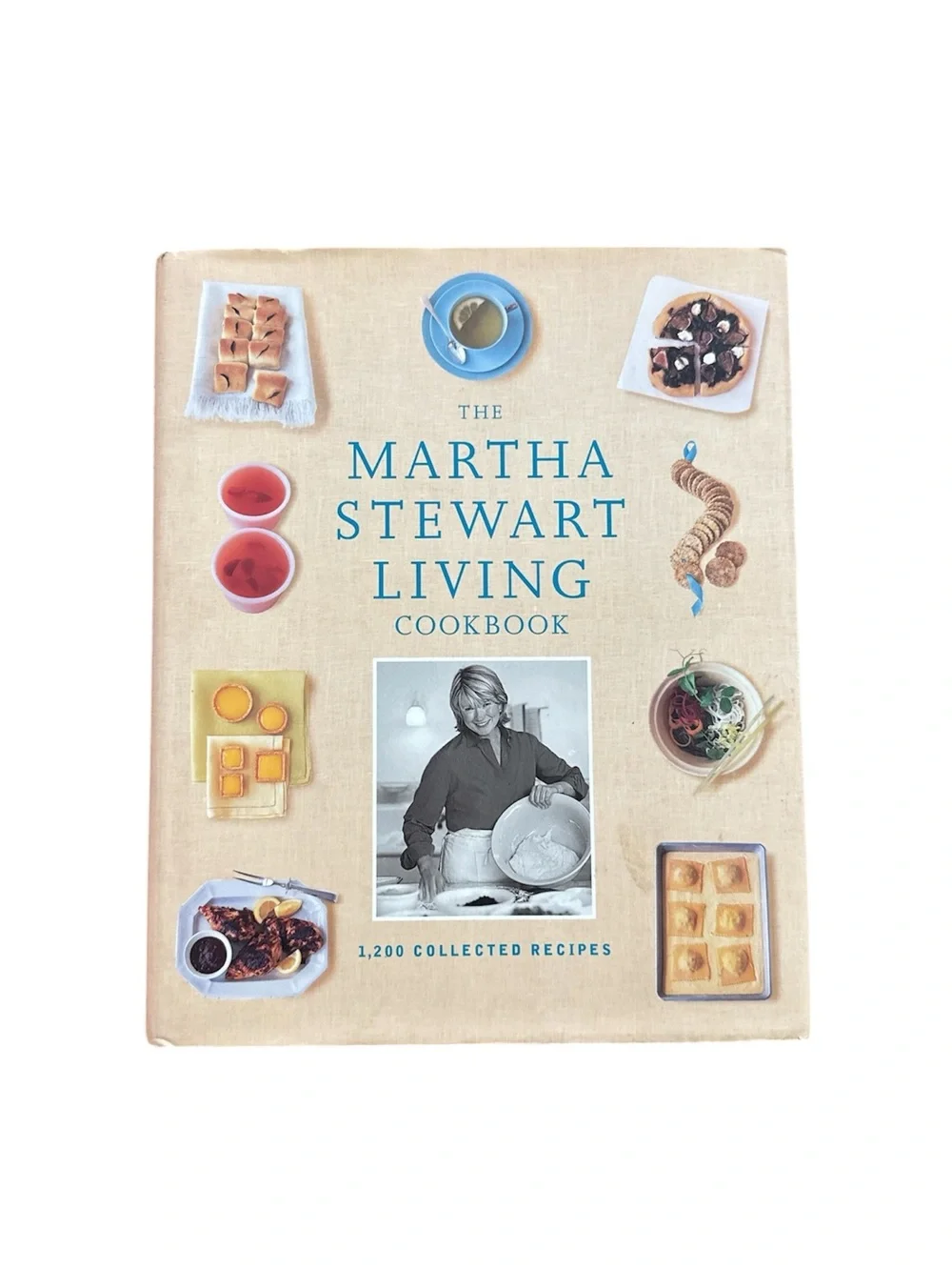 The Martha Stewart Living Cookbook First Edition Vintage 2000 Hardcover Book